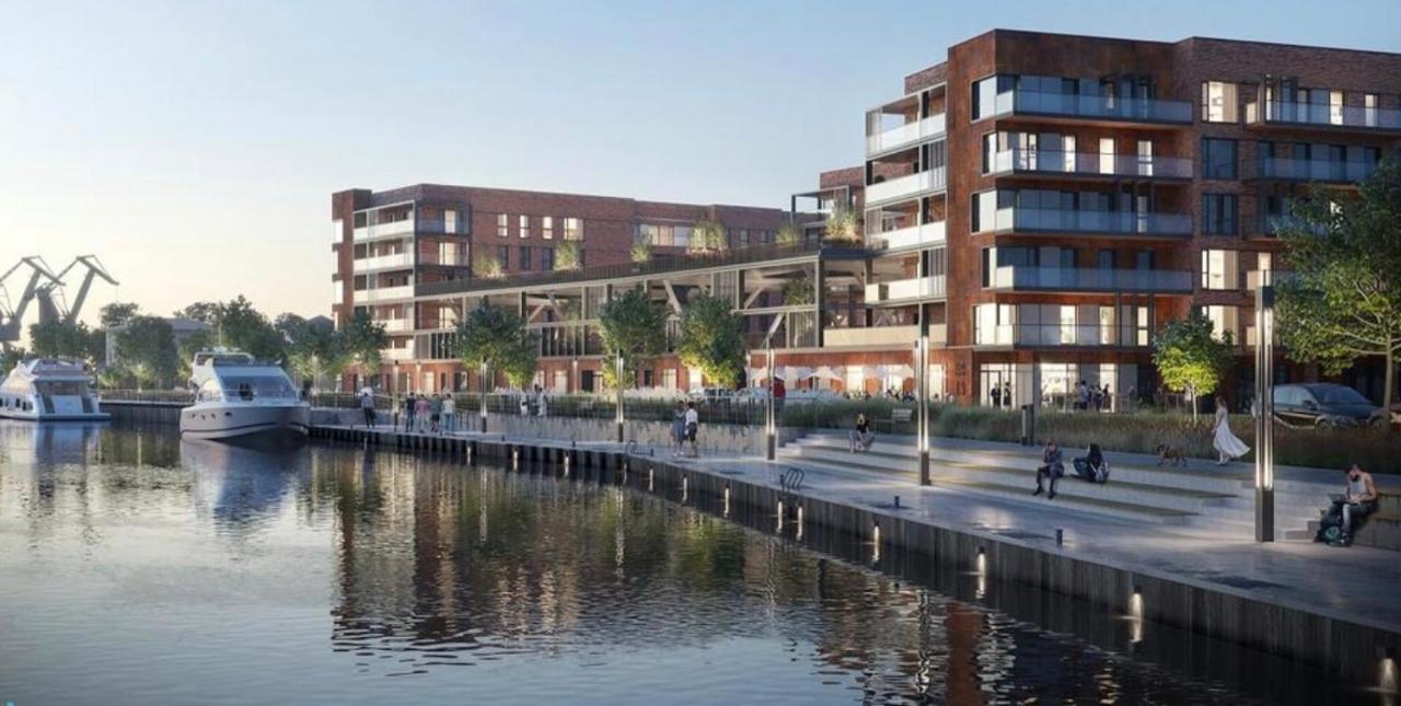 Apartament Gdansk Premium Lux Nadmotlawie Екстер'єр фото